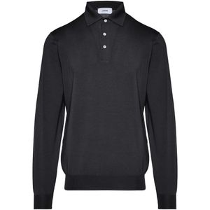 Lardini, Heren, Tops, Grijs, Maat: M Wol,