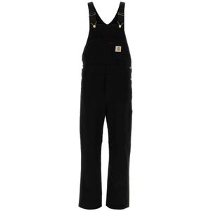 Carhartt Wip, Heren, Jumpsuits & Playsuits, Zwart, Maat: W31 Denim,