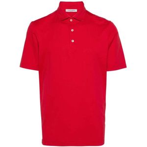 La Fileria, Heren, Tops, Rood, Maat: 3XL Katoen,