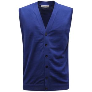 Goes Botanical, Heren, Jassen, Blauw, Maat: M Wol,