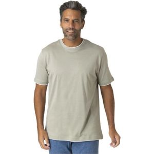 Eleventy, Heren, Tops, Blauw, Maat: L Katoen,