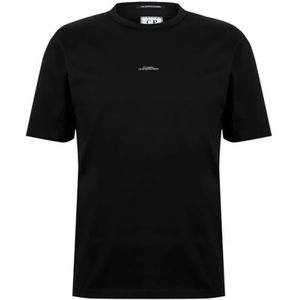 C.p. Company, Heren, Tops, Zwart, Maat: M Katoen,
