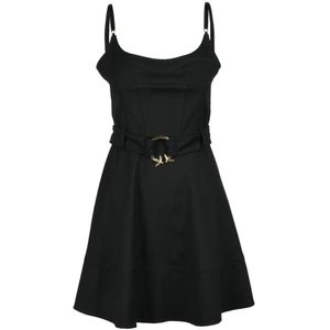 Pinko, Dames, Jurken, Zwart, Maat: 3XS Wol,