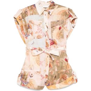 Zimmermann, Dames, Jumpsuits & Playsuits, Veelkleurig, Maat: S