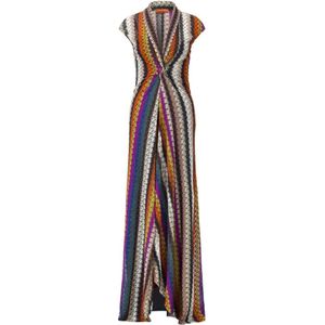 Missoni, Dames, Jurken, Veelkleurig, Maat: S Viscose,