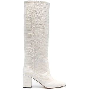 Paris Texas, Dames, Schoenen, Wit, Maat: 36 EU Leer,