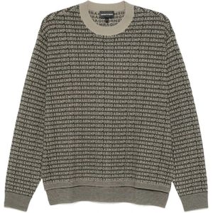 Emporio Armani, Heren, Truien, Groen, Maat: S Zijde,