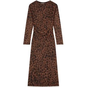 Fabienne Chapot, Dames, Jurken, Bruin, Maat: 2XL