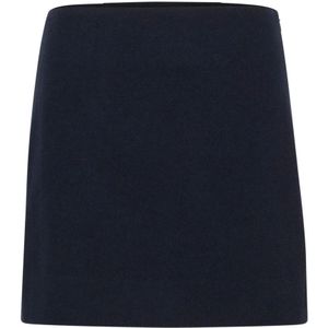 Part Two - Eenvoudige Donkerblauwe Rok - Dames - 3XL - Wol