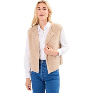 Des Petits Hauts, Dames, Jassen, Beige, Maat: S Wol,