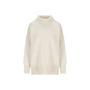 Chloé Cashmere Turtleneck Sweater , White , Dames , Maat: XS