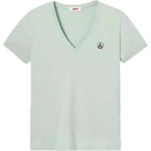 Jott, Dames, Tops, Groen, Maat: L Katoen,