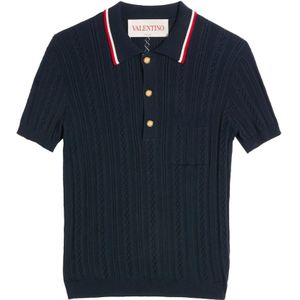 Valentino Garavani, Heren, Truien, Blauw, Maat: XL