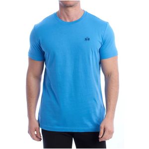 La Martina, Heren, Tops, Blauw, Maat: L Katoen,