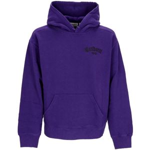 Carhartt Wip, Heren, Sweatshirts & Hoodies, Paars, Maat: S Katoen,