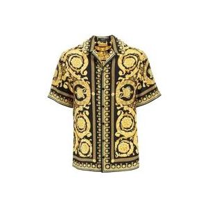 Versace Multicolor Abstract Print Shirt , Multicolor , Heren , Maat: M