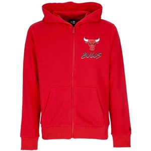 New Era, Heren, Sweatshirts & Hoodies, Rood, Maat: S Katoen,
