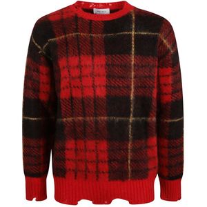 Alexander McQueen, Heren, Truien, Veelkleurig, Maat: L Katoen,