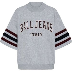 Ball, Dames, Sweatshirts & Hoodies, Grijs, Maat: M Leer,
