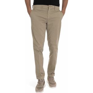 Fay, Heren, Broeken, Beige, Maat: W38 Katoen,
