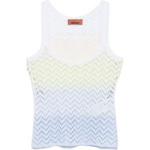 Missoni, Dames, Tops, Veelkleurig, Maat: M