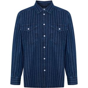 Part Two, Dames, Blouses & Shirts, Blauw, Maat: 2XS Denim,