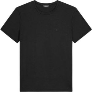 Dondup, Dames, Tops, Zwart, Maat: L Katoen,