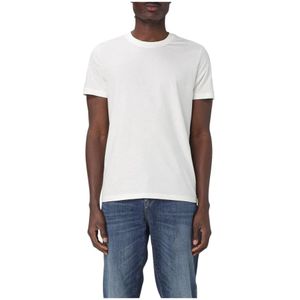 Peuterey, Heren, Tops, Wit, Maat: S Katoen,