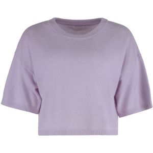 Sablyn, Dames, Truien, Paars, Maat: S Kasjmier,