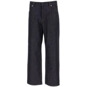 Stone Island, Heren, Jeans, Blauw, Maat: W32 Denim,