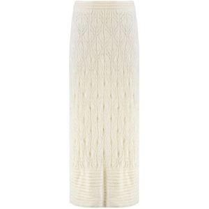 Le Kasha, Dames, Rokken, Wit, Maat: S Linnen,