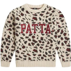 Patta, Heren, Truien, Beige, Maat: L Katoen,