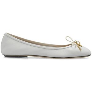 Chloé, Dames, Schoenen, Wit, Maat: 36 1/2 EU Leer,