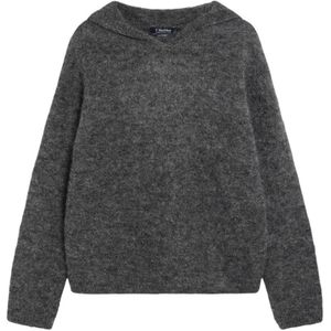 Max Mara, Dames, Sweatshirts & Hoodies, Grijs, Maat: M Mohair,