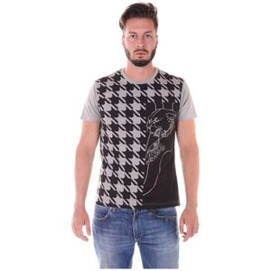 Versace Jeans Couture, Heren, Sweatshirts & Hoodies, Grijs, Maat: S Katoen,