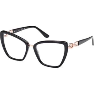 Guess - GU50180 - Optische Monturen - Zwart - Acetaat - Kattenoog