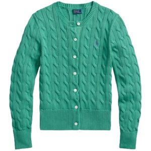 Polo Ralph Lauren, Dames, Truien, Groen, Maat: XS Katoen,