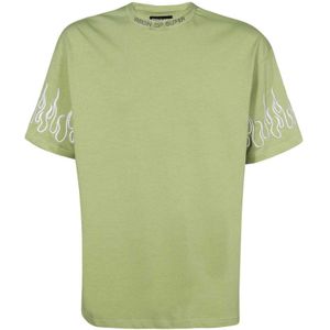 Vision OF Super, Heren, Tops, Groen, Maat: S Katoen,