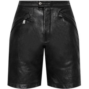 Dsquared2, Heren, Korte broeken, Zwart, Maat: M Katoen,