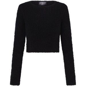 Cortana, Dames, Truien, Zwart, Maat: S Zijde,