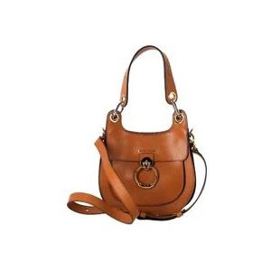 Chloé Leather handbags , Brown , Dames , Maat: ONE Size