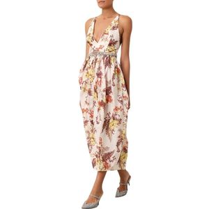 Zimmermann, Dames, Jurken, Veelkleurig, Maat: M Linnen,