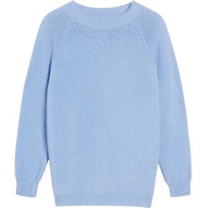 T-shirt - Blauw - Katoen - Ronde Hals - Korte Mouwen