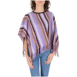Missoni, Dames, Jassen, Veelkleurig, Maat: ONE Size Wol,