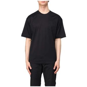 Paolo Pecora, Heren, Tops, Zwart, Maat: M