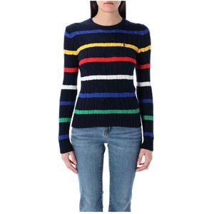 Cable Knit - Gestreepte Trui - Multicolor