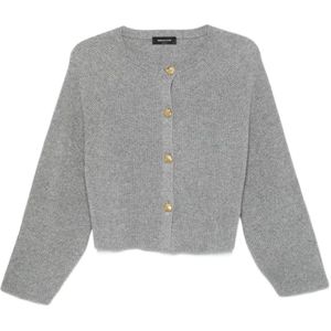 Fabiana Filippi, Dames, Truien, Grijs, Maat: XS Zijde,