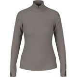 Shirt met lange mouwen en opstaande kraag