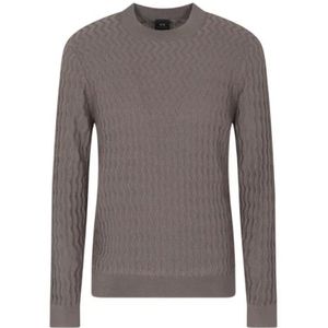 Armani Exchange - Xm 001560 Af 11982 - Crew Neck Sweater - Bruin - Wol