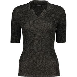 Fabiana Filippi, Dames, Tops, Zwart, Maat: XS Wol,